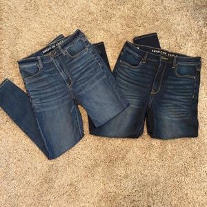 American eagle highest rise jeans
